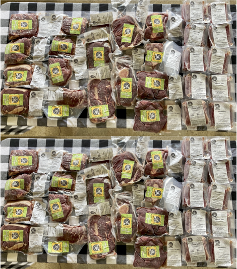 1/4 Grassfed Beef Bundle DEPOSITS OPEN MARCH 1